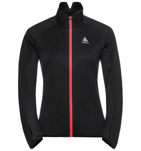Odlo Laufjacke Zeroweight Logic (leicht, winddicht) schwarz Damen